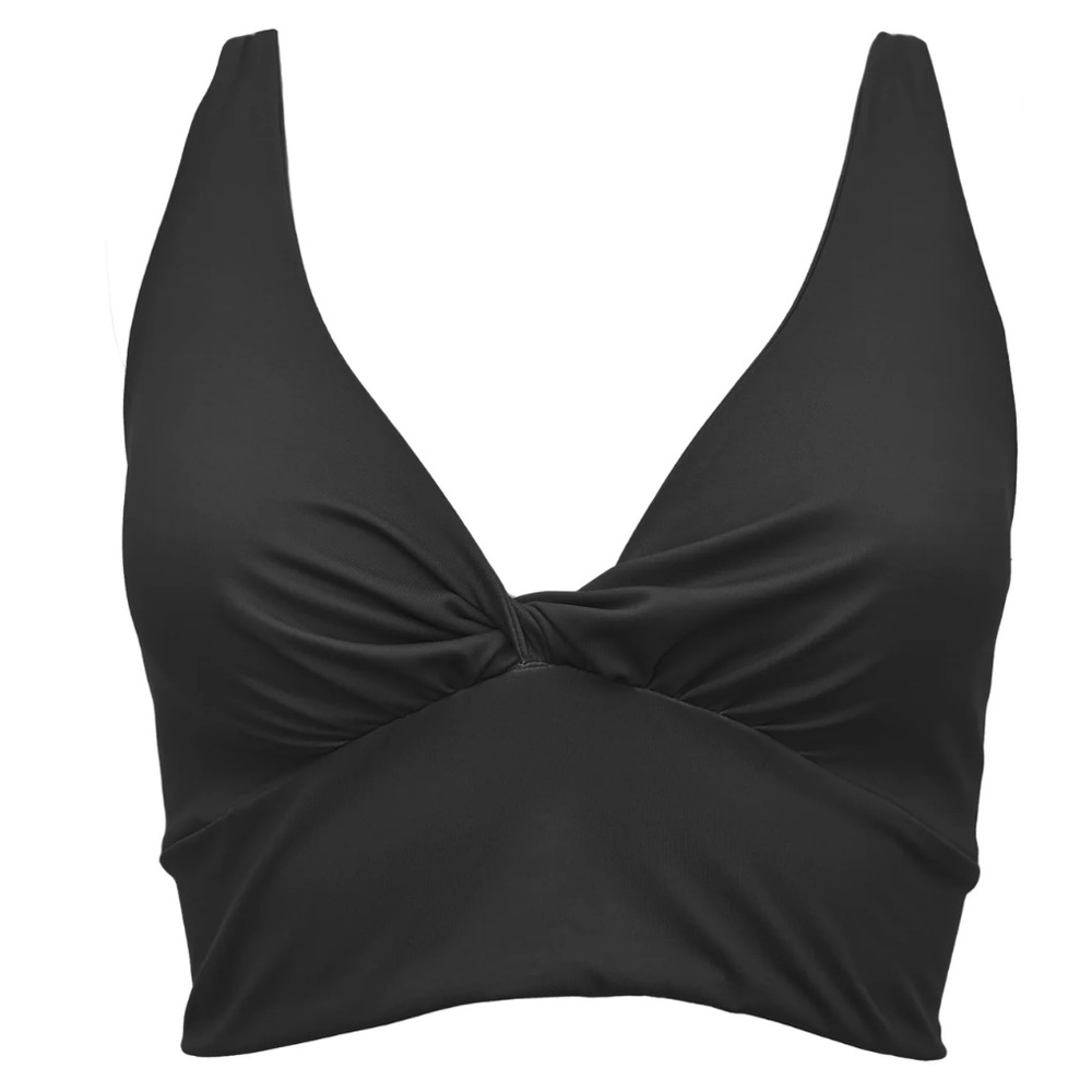 Ada Organic Cotton Twist Around Sports Bra